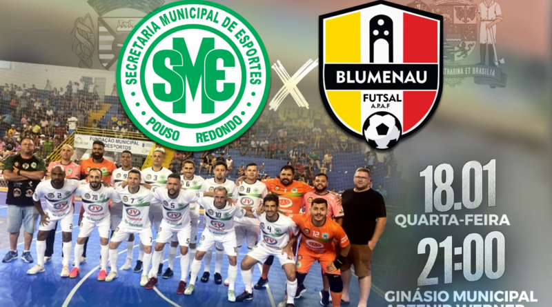 Destaques do esporte nesta quarta-feira em Blumenau 