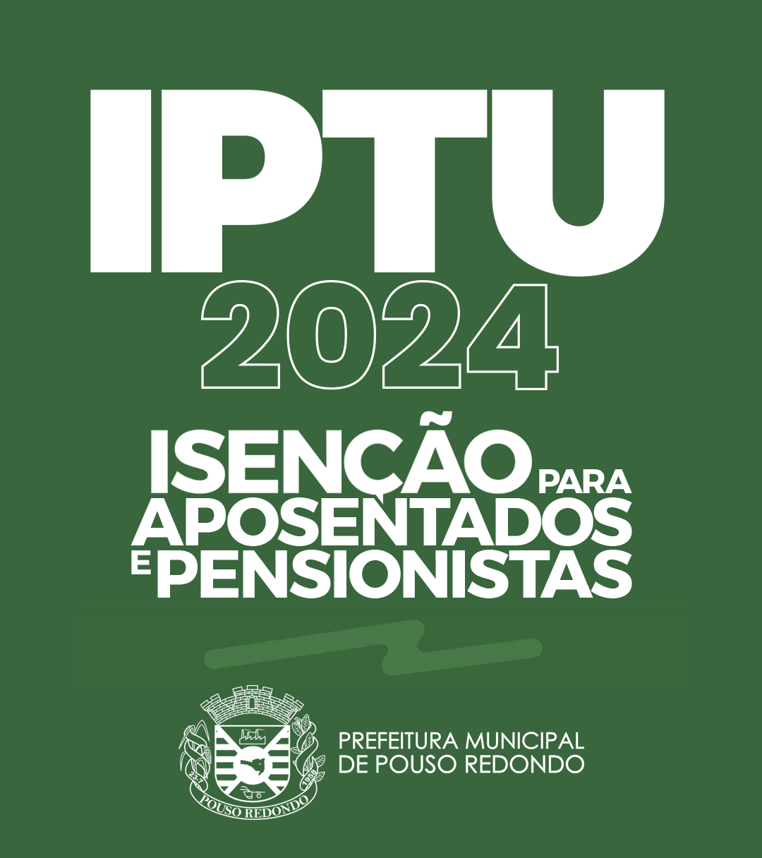 IPTU 2024 Isenção para aposentados e pensionistas Prefeitura